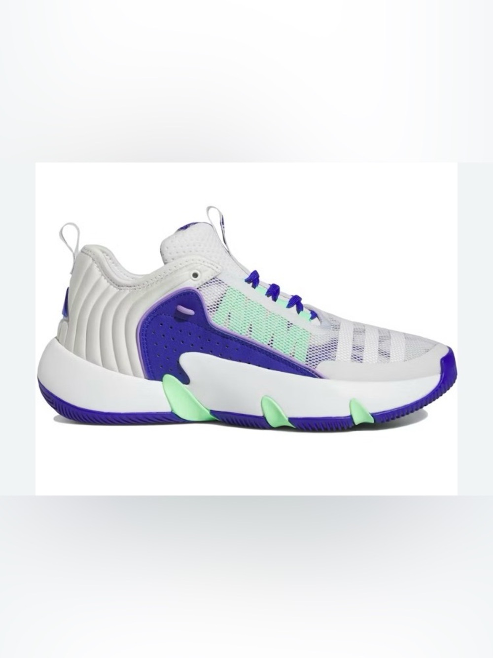 Adidas Trae Young Sneaker Trae Unlimited Purple Lucid Blue HQ1019 Size 9